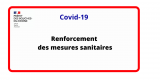 Covid-19 : renforcement des mesures sanitaires à compter du dimanche 31 janvier
