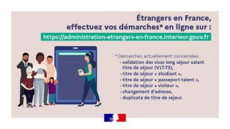 Dématérialisation des démarches pour les étrangers en France