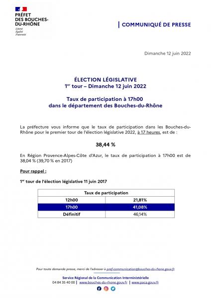 C.P - Elections législatives - Dimanche 12 juin - Taux de participation à 17h dans les BdR_page-0001-2