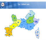 Couverture territoriale de la DZPAF