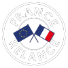 Logo France Relance - Blanc