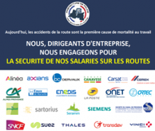 La charte des entreprises des Bouches-du-Rhône en faveur de la sécurité de leurs salariés sur les routes