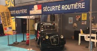 La coordination départementale de sécurité routière au Salon de l'Auto Marseille Provence 2016